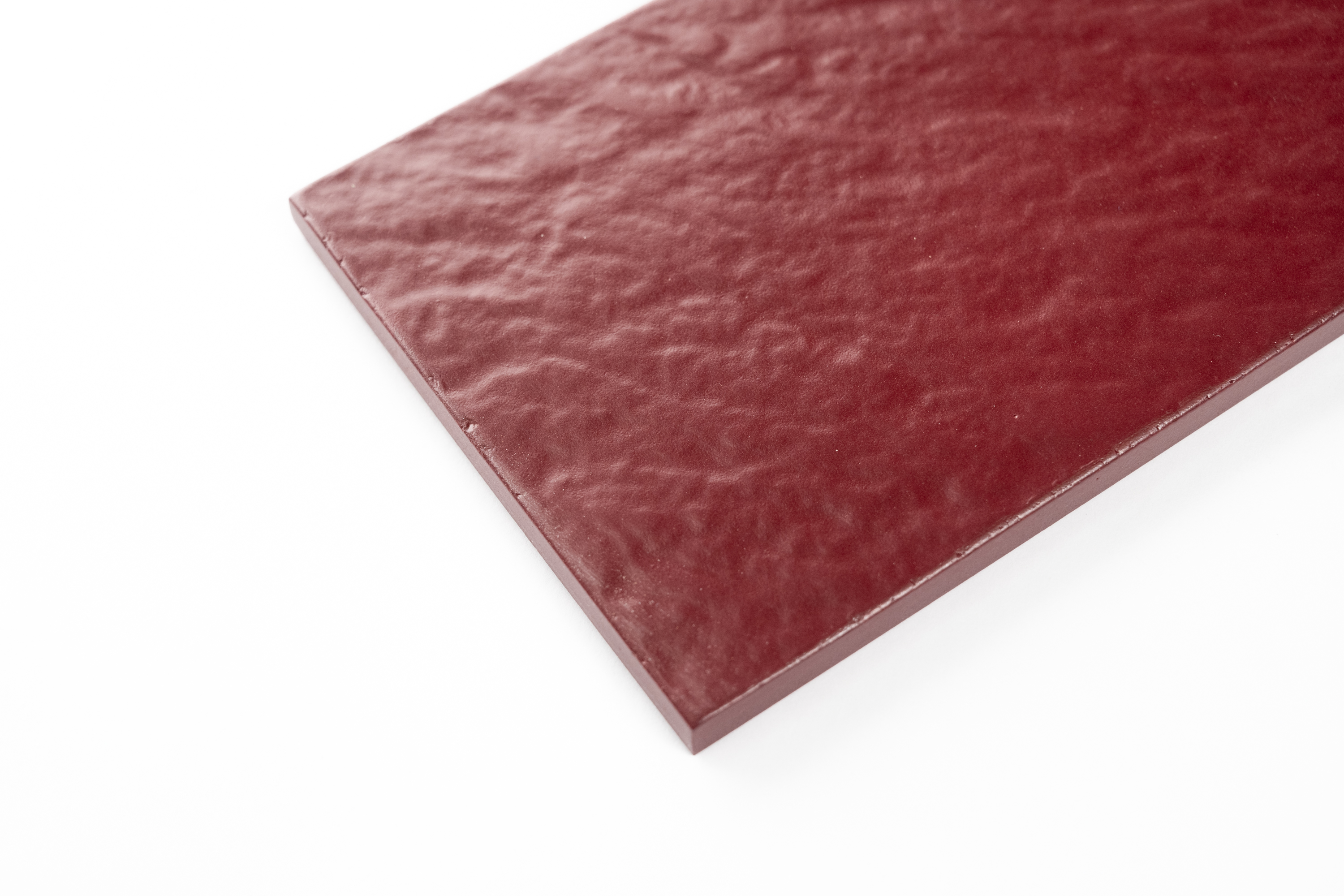 Сайдинг Берген текстура Сланец, цвет - вишневый RAL 3005