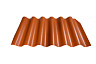 Кровельный лист Волнаколор, 625х1097х6 мм, оранжевый - X160