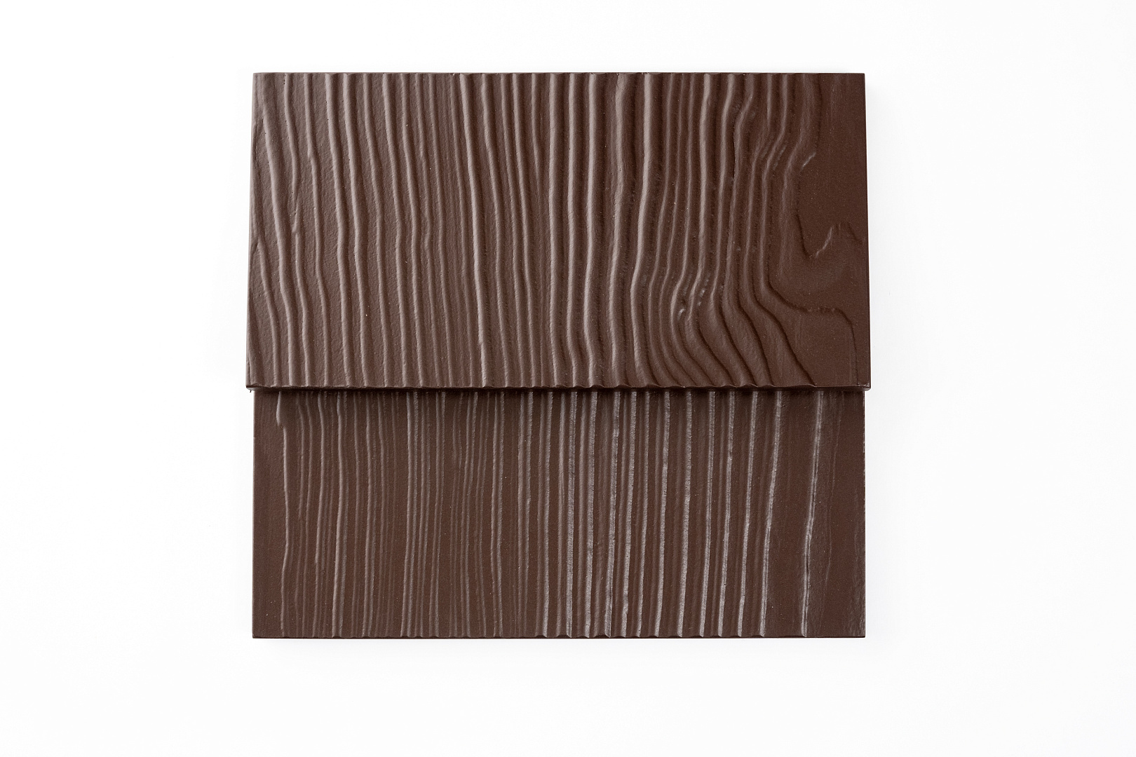 Сайдинг Берген текстура Сосна, цвет - шоколадный RAL 8017