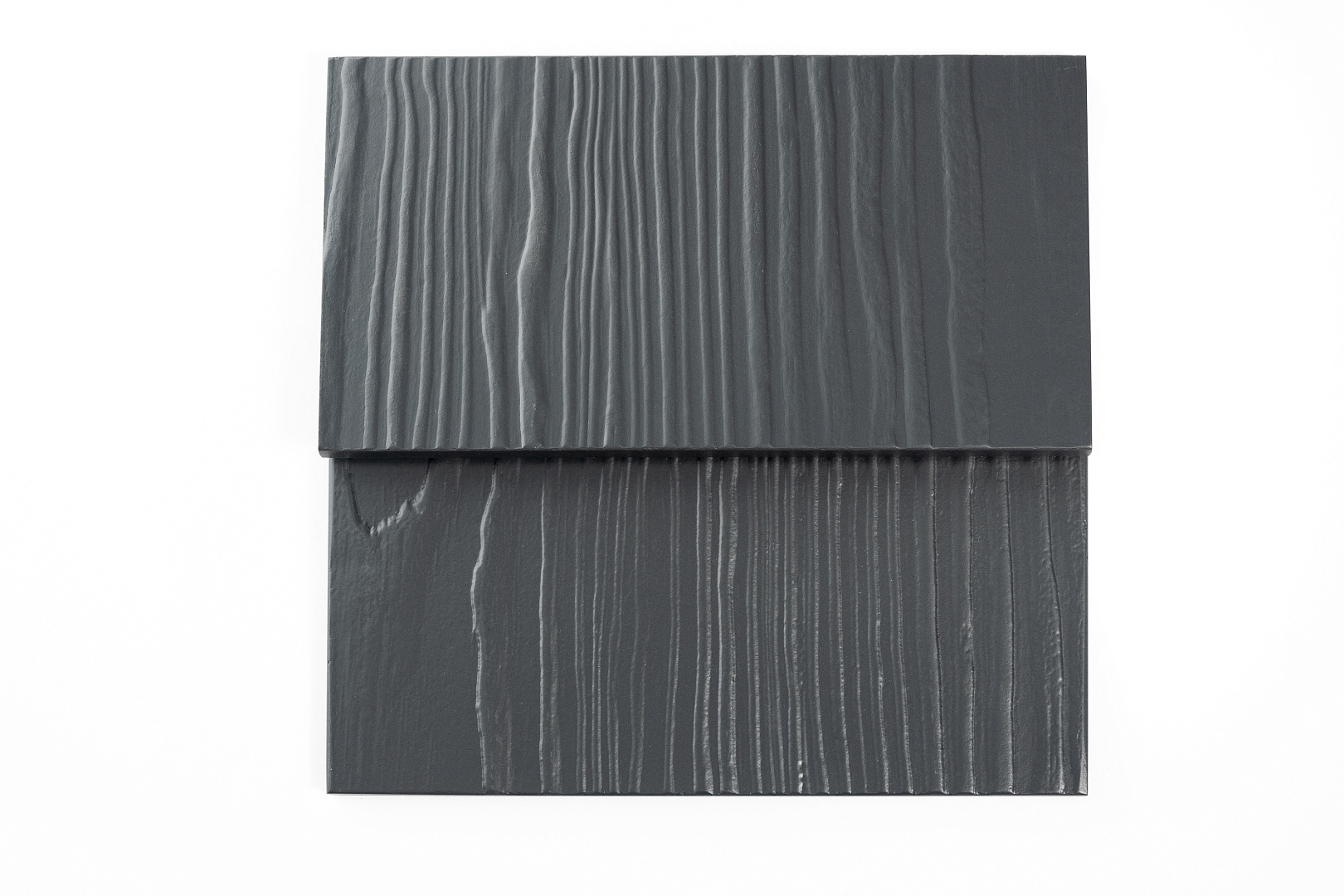 Сайдинг Берген текстура Сосна, цвет - графит RAL 7024