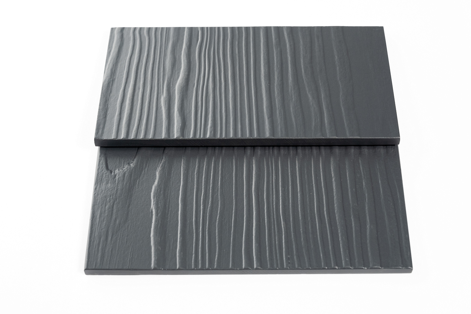 Сайдинг Берген текстура Сосна, цвет - графит RAL 7024